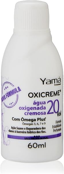 Água Oxigenada Cremosa Yamá 20V 60ml