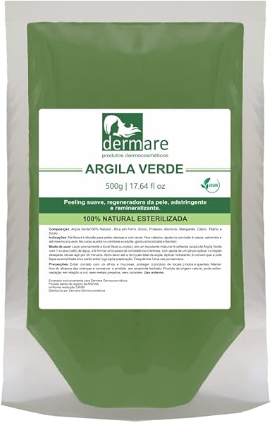 Argila Verde Detox Dermare