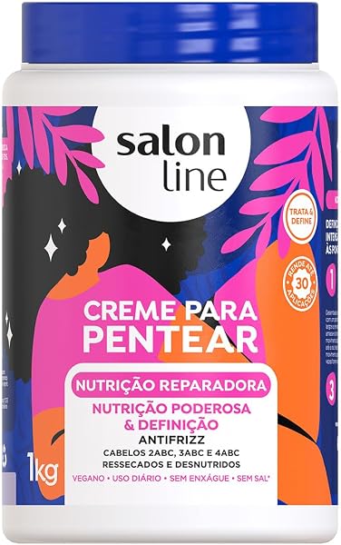 Creme de Pentear Nutrição Reparadora Salon Line