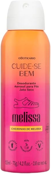 Desodorante Cuide-se Bem Melissa para os Pés 125ml