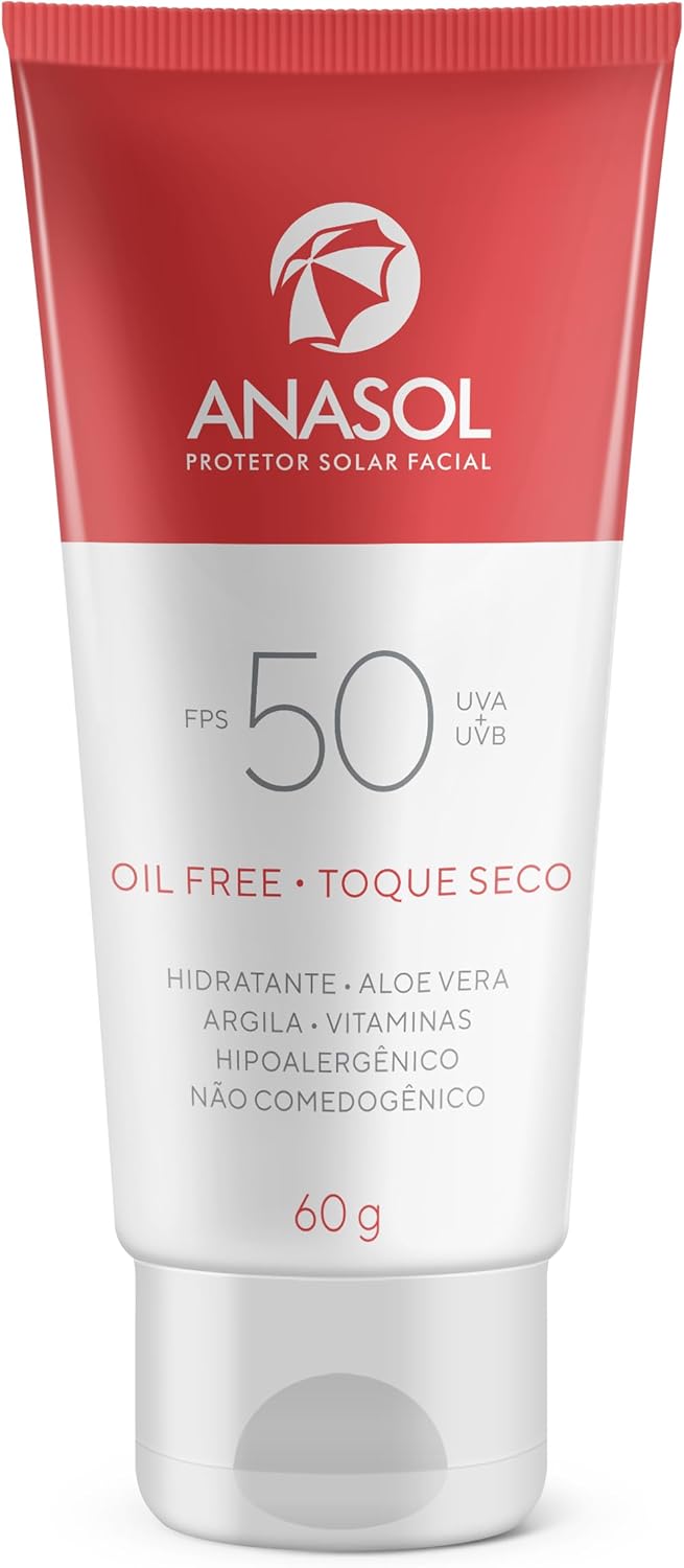 Protetor Solar Facial FPS 50 – Anasol