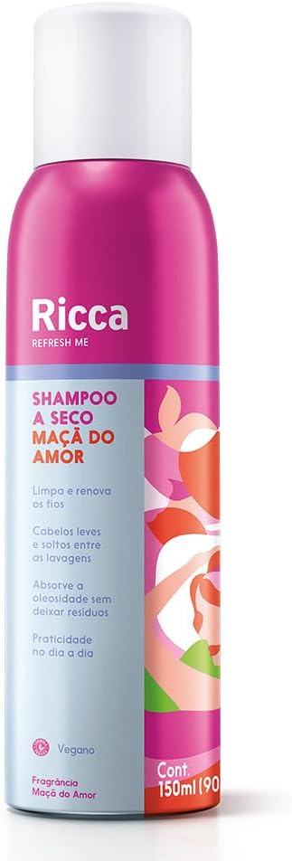 Shampoo a Seco Maçã do Amor Ricca