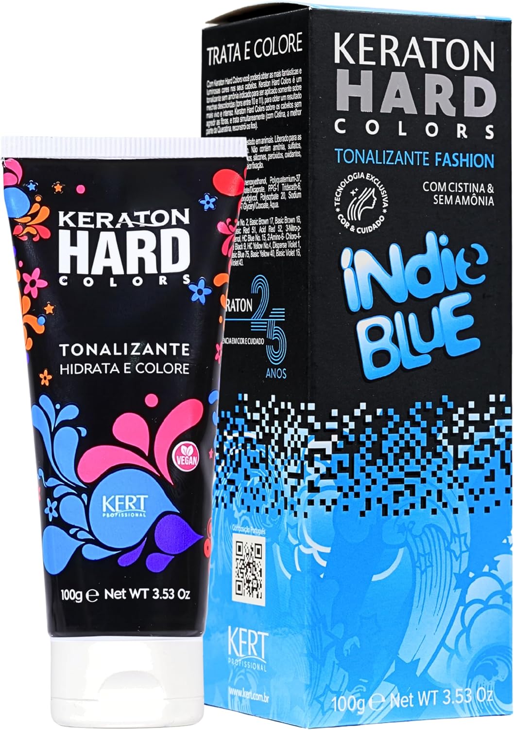 Tonalizante Hard Colors Keraton Indie Blue